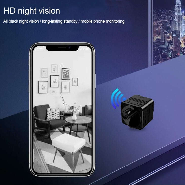 R89 Full HD 1080P WiFi Mini DV Recorder Camera, Support Monitor Detection & Night Vision & Loop R...