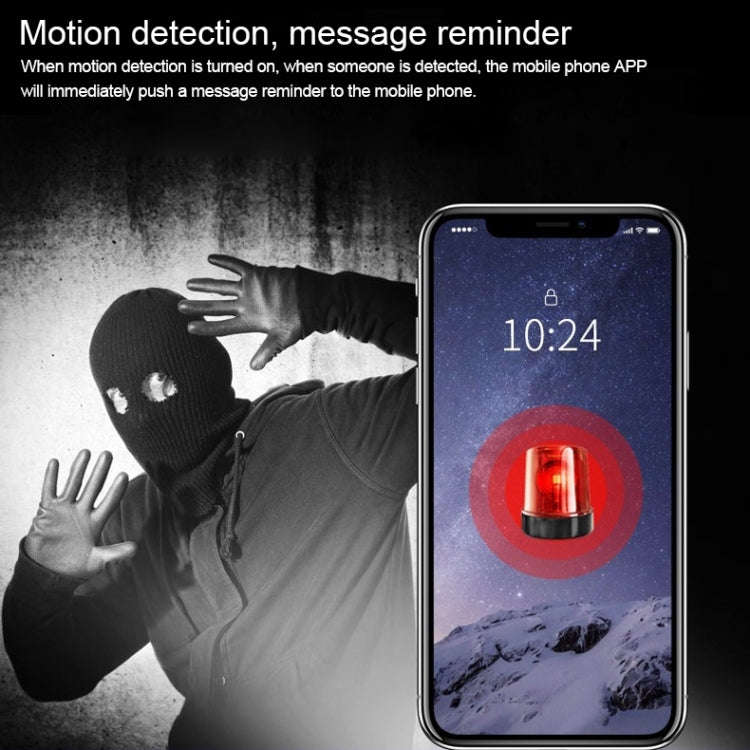 R89 Full HD 1080P WiFi Mini DV Recorder Camera, Support Monitor Detection & Night Vision & Loop R...