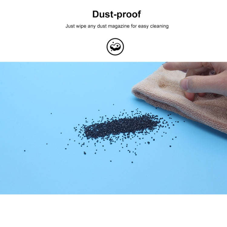 120x200cm PVC Paper Matte Photography Background(Blue)