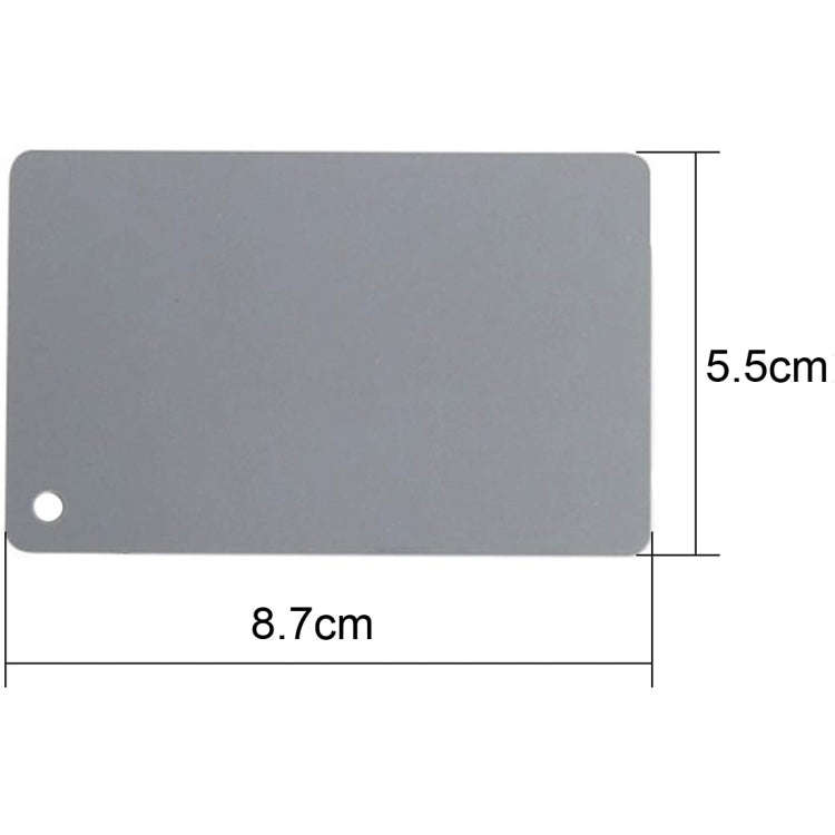 3 in 1 Black White Gray Balance Card / Digital Gray Card with Strap, Works with Any Digital Camer...