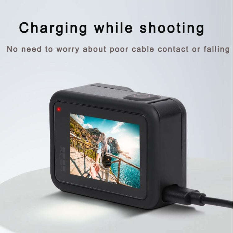 Sports Camera Rechargeable Battery Replacement Cover Side Cover for GoPro HERO8