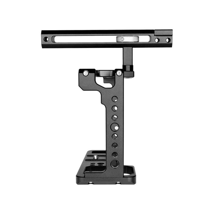 YELANGU C18 YLG0915A-B Video Camera Cage Stabilizer with Handle for Panasonic Lumix DC-S1H / DC-S...
