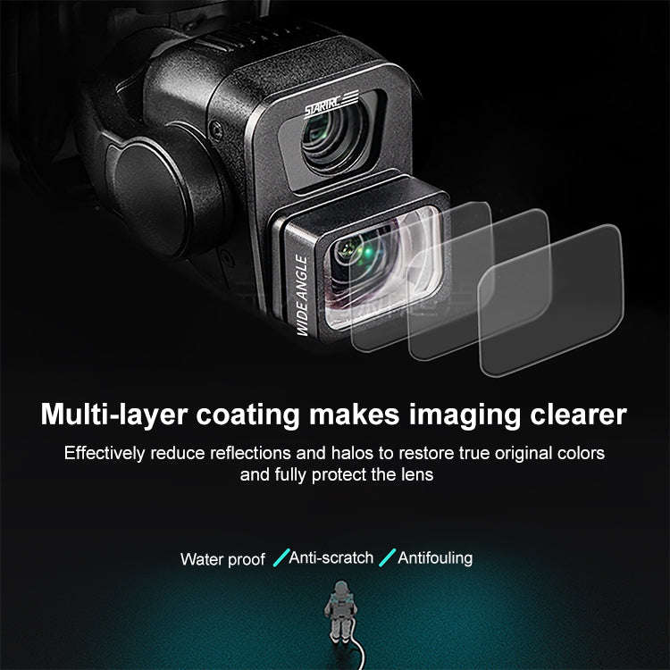 For DJI Air 3 STARTRC Drone Wide-Angle Lens Filter