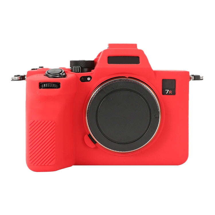 For Sony ILCE-7RM5 / Alpha 7R V Soft Silicone Protective Case (Red)