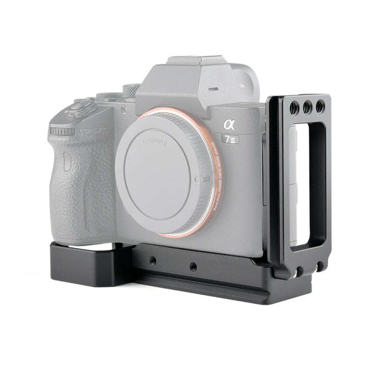 YELANGU CL6 YLG0712A Vertical Shoot Quick Release L Plate Bracket Base Holder for Sony A9 (ILCE-9...