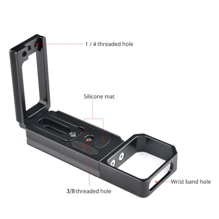 YELANGU CL6 YLG0712A Vertical Shoot Quick Release L Plate Bracket Base Holder for Sony A9 (ILCE-9...