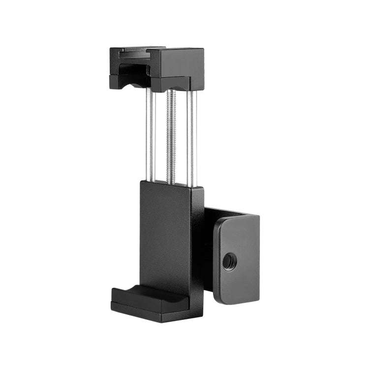 YELANGU PC08 YLG0117A Handheld Grip Holder Bracket with Mobile Phone Metal Clamp (Black)