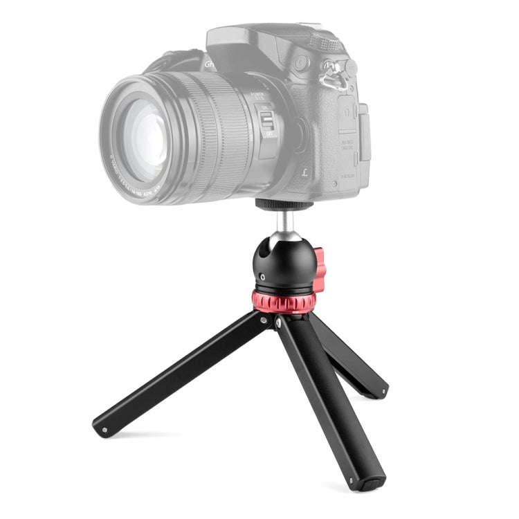 YELANGU T1 YLG1202A Pocket Mini Metal Desktop Tripod Mount with 360 Degree Ball Head for DSLR & D...
