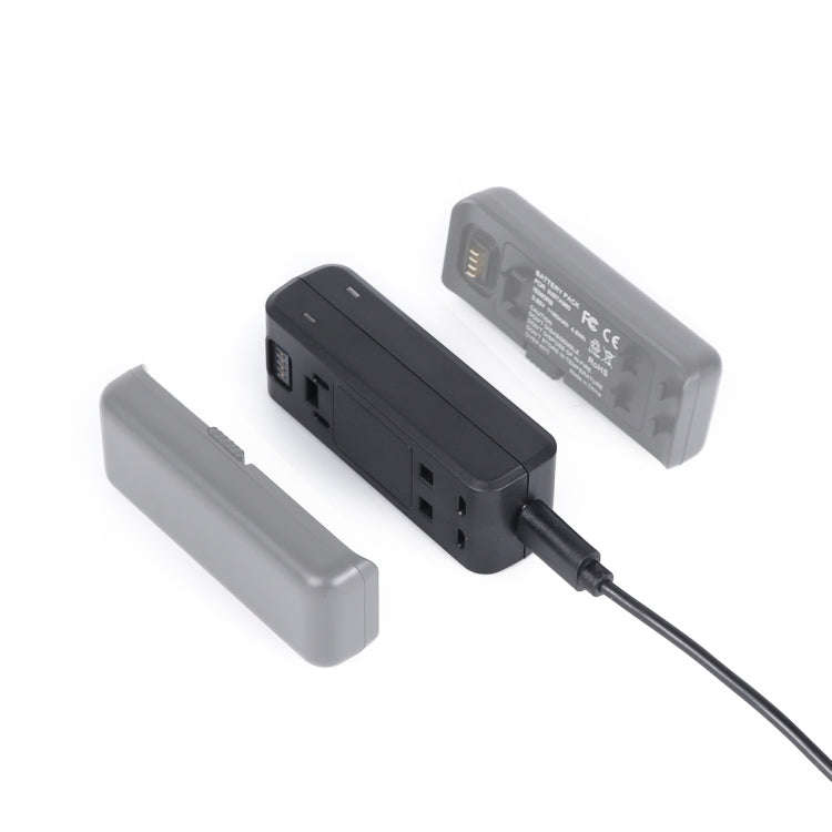For Insta360 One R Dual-side Batteries Charger Base(Black)