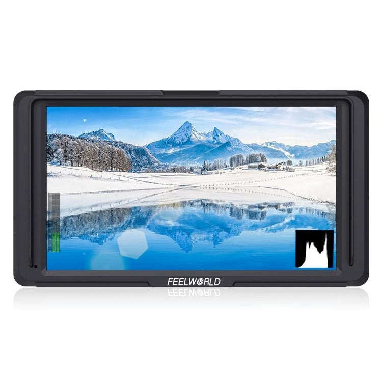 FEELWORLD F6S Full HD 1920x1080 5.0 inch IPS Screen DSLR Camera Field Monitor with Tilt Arm, Supp...