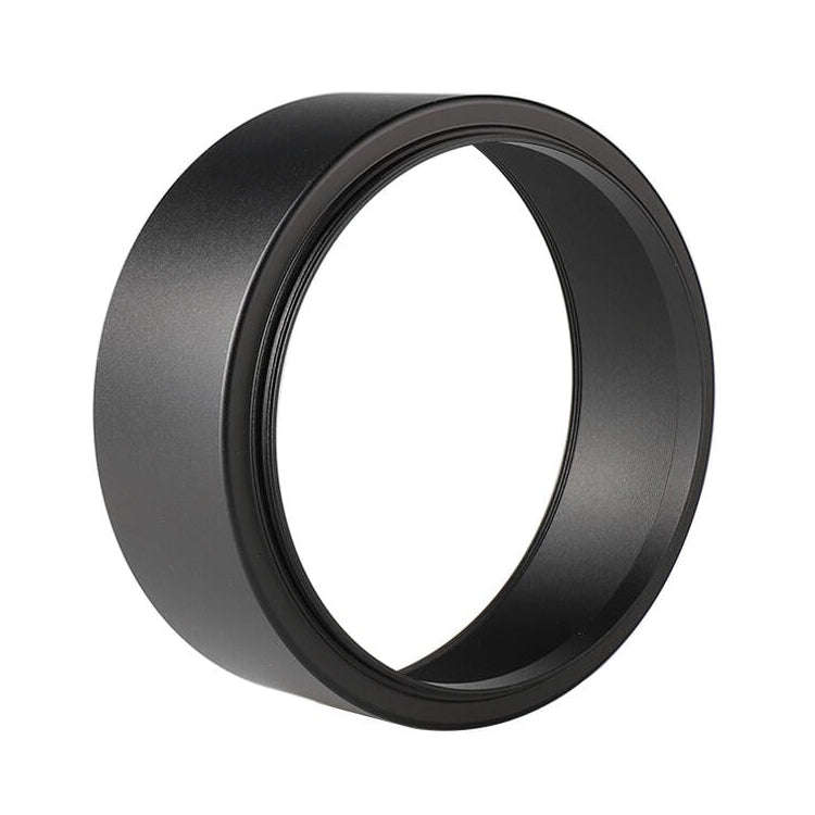 86mm x 86mm x 40mm Thread Type Straight Tube Full Metal Lens Hood Shade for Medium Telephoto Lens