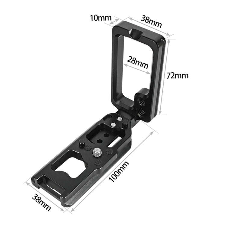 1/4 inch  Vertical Shoot Quick Release L Plate Bracket Base Holder for Nikon Z6 / Z7
