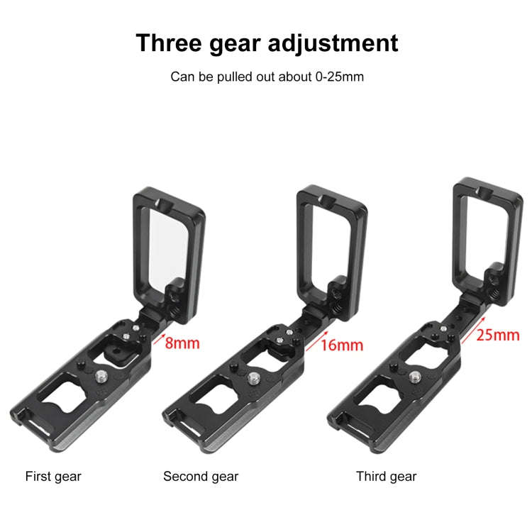 1/4 inch  Vertical Shoot Quick Release L Plate Bracket Base Holder for Nikon Z6 / Z7