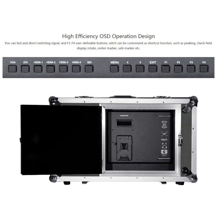 SEETEC 4K280-9HSD-CO 3840x2160 28 inch HDMI 4K HD Director Box Camera Field Monitor, Support Four...