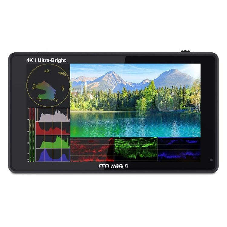 FEELWORLD LUT6S 1920x1080 2600 nits 6 inch IPS Screen HDMI 4K Touch Screen SDI HDI Camera Field M...