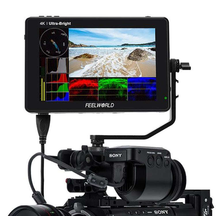 FEELWORLD LUT7 1920x1200 2200 nits 7 inch IPS Screen HDMI 4K Touch Screen Camera Field Monitor