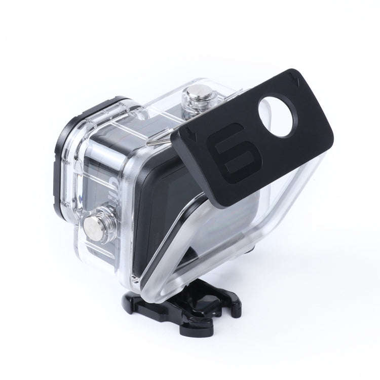 45m Waterproof Housing Protective Case with Buckle Basic Mount & Screw For GoPro HERO10 Black / H...