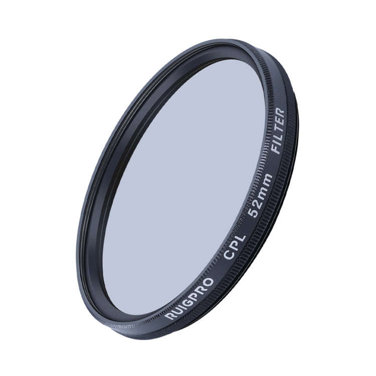 RUIGPRO for GoPro HERO10 Black / HERO9 Black Professional 52mm CPL Lens Filter with Filter Adapte...