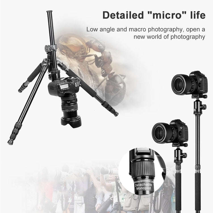 TRIOPO Oubao TA330 Horizontal Arm Tripod Mount Quick Release Center Column Boom Bracket with Trip...