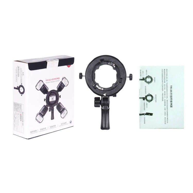 TRIOPO TR-05 Flash Holder Multi-function Camera Universal S-type Holder Accessories Transfer Inte...