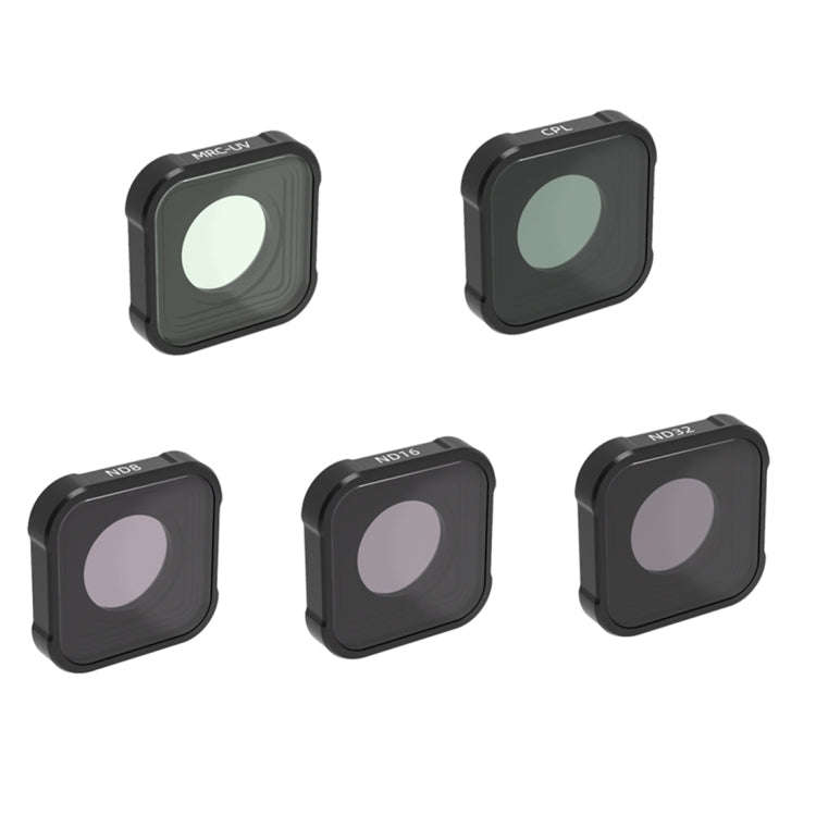 JSR KB Series MCUV+CPL+ND8+ND16+ND32 Lens Filter for GoPro HERO13 Black /12 Black /11 Black /10 B...