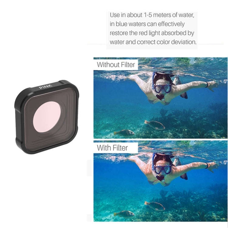 JSR KB Series STAR+MCUV+NIGHT+Diving Red+Diving Pink+ND8+ND16+ND32 Lens Filter for GoPro HERO13 B...