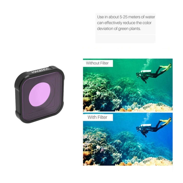 JSR KB Series STAR+MCUV+NIGHT+Diving Red+Diving Pink+ND8+ND16+ND32 Lens Filter for GoPro HERO13 B...