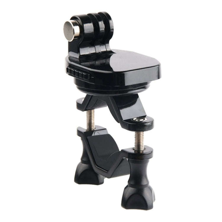 GP433 Bicycle Motorcycle Handlebar Mount for GoPro, Insta360, DJI and Other Action Cameras(Black)
