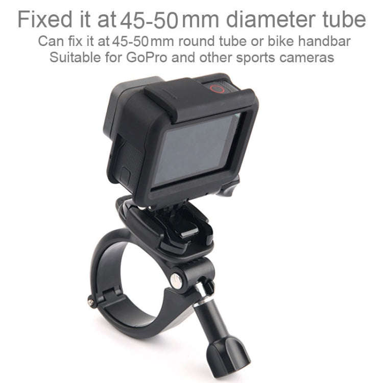 GP434 Large Size Bicycle Motorcycle Handlebar Fixing Mount for GoPro, Insta360, DJI and Other Act...