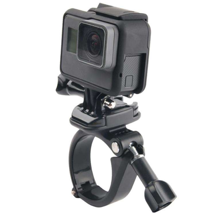 GP434 Large Size Bicycle Motorcycle Handlebar Fixing Mount for GoPro, Insta360, DJI and Other Act...