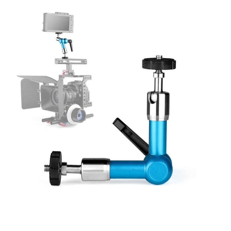 YELANGU 7 inch Adjustable Friction Articulating Magic Arm(Blue)