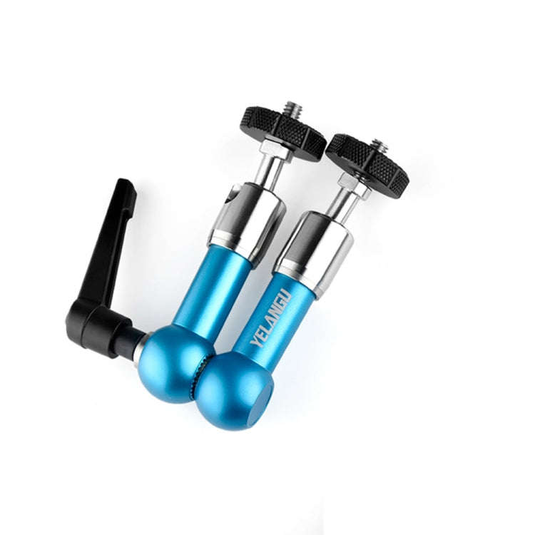 YELANGU 7 inch Adjustable Friction Articulating Magic Arm(Blue)