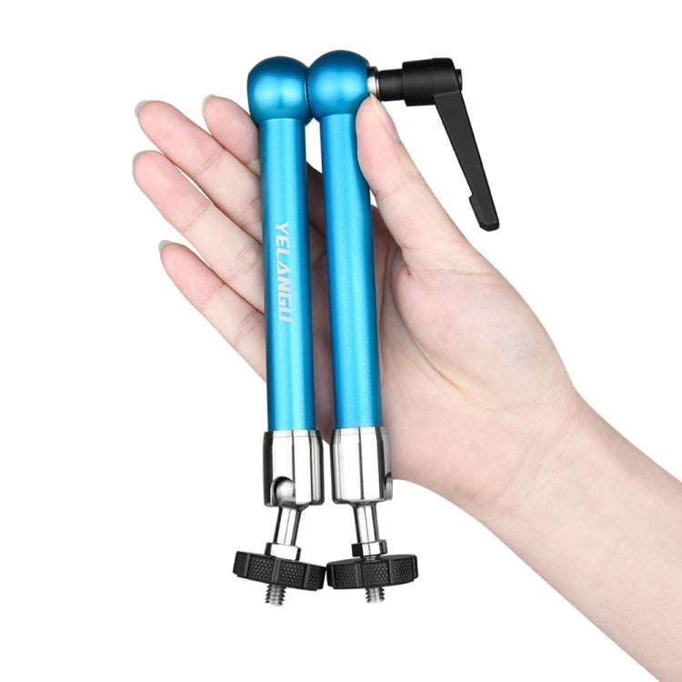 YELANGU 11 inch Adjustable Friction Articulating Magic Arm(Blue)