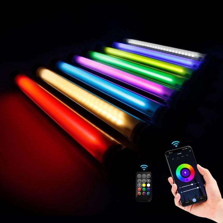LUXCeO P7RGB Pro Colorful Photo LED Stick Video Light APP Control Adjustable Color Temperature Wa...