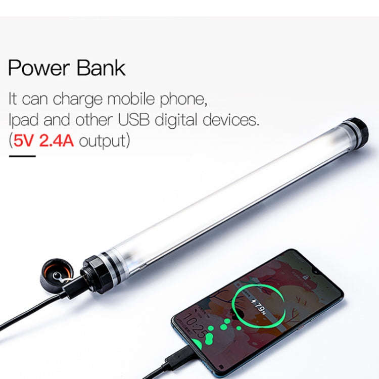 LUXCeO P7RGB Colorful Photo LED Stick Video Light APP Control Adjustable Color Temperature Waterp...