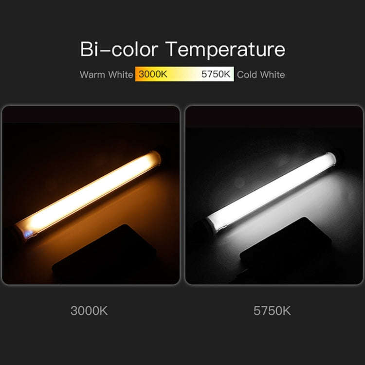 LUXCeO P7RGB Colorful Photo LED Stick Video Light APP Control Adjustable Color Temperature Waterp...