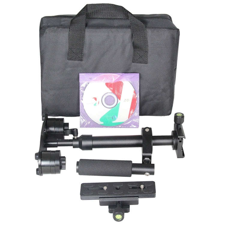 YELANGU S60N Aluminum  Handheld Stabilizer for Camcorder DV Video Camera DSLR(Black)