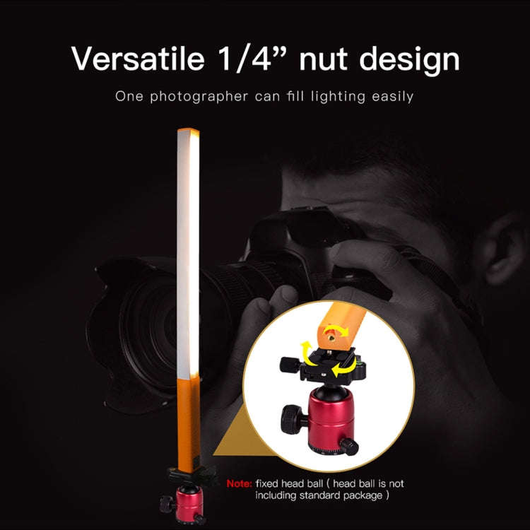 LUXCeO Q508D Dual Color Temperature Photo LED Stick Video Light Handheld LED Fill Light Flash Lig...