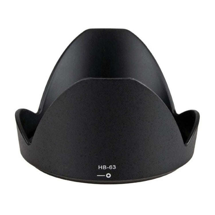 HB-63 Lens Hood Shade for Nikon 24-85mm f/3.5-4.5G ED VR Lens (Black)