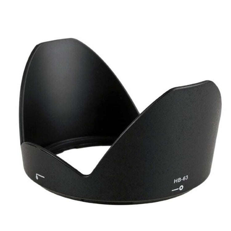 HB-63 Lens Hood Shade for Nikon 24-85mm f/3.5-4.5G ED VR Lens (Black)