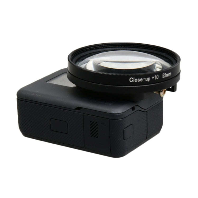 For GoPro HERO5 Sport Action Camera Proffesional 52mm 10X Macro Lens Close-up Filter