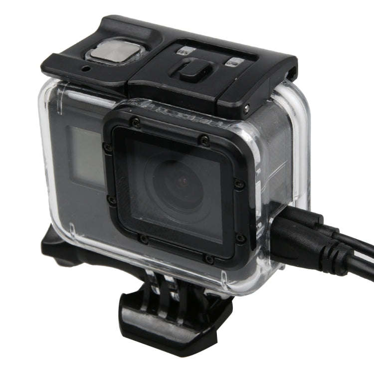 For GoPro HERO5 Skeleton Housing Protective Case Cover with Buckle Basic Mount & Lead Screw, Need...