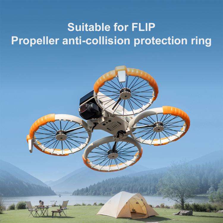 For DJI Flip STARTRC Propeller Guard Bumper (Orange)
