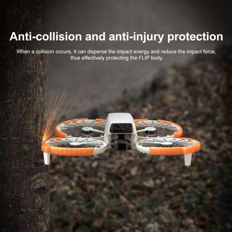 For DJI Flip STARTRC Propeller Guard Bumper (Orange)