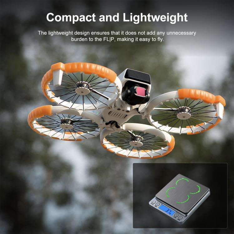 For DJI Flip STARTRC Propeller Guard Bumper (Orange)