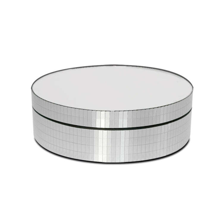 12cm 360 Degree Rotating Turntable Mirror Electric Display Stand Video Shooting Props Turntable, ...