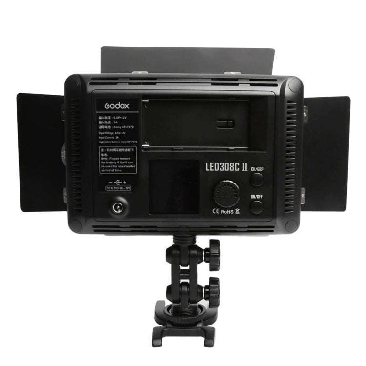 Godox LED308C II 308LEDs Dimmable Photography Light 860LUX Professional Vlogging Video & Photo St...