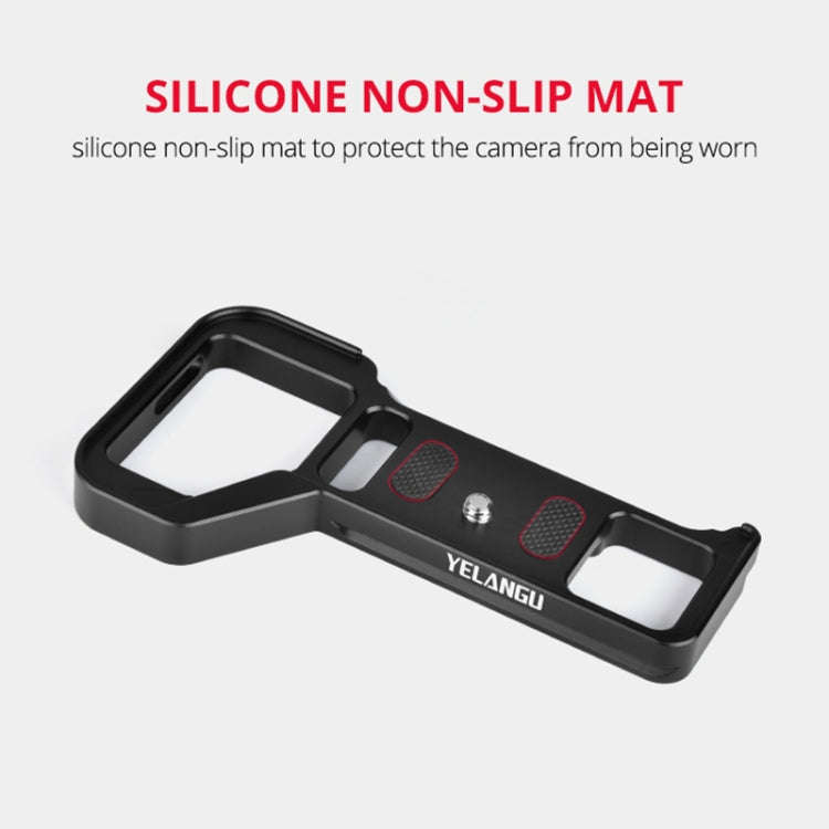 YELANGU CL8 Camera Expansion Board Base L Plate for Sony ILCE-9M2 / A9 II  / ILCE-7RM4 / A7R IV(B...