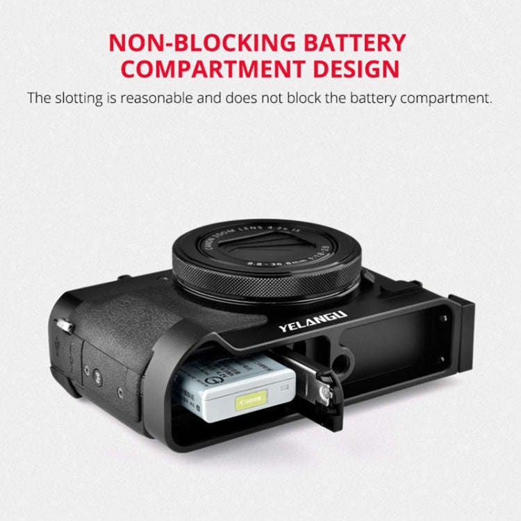 YELANGU CL9-A Camera Expansion Board Base L Plate Kit with LED Light + Tripod + Ball-head for Can...
