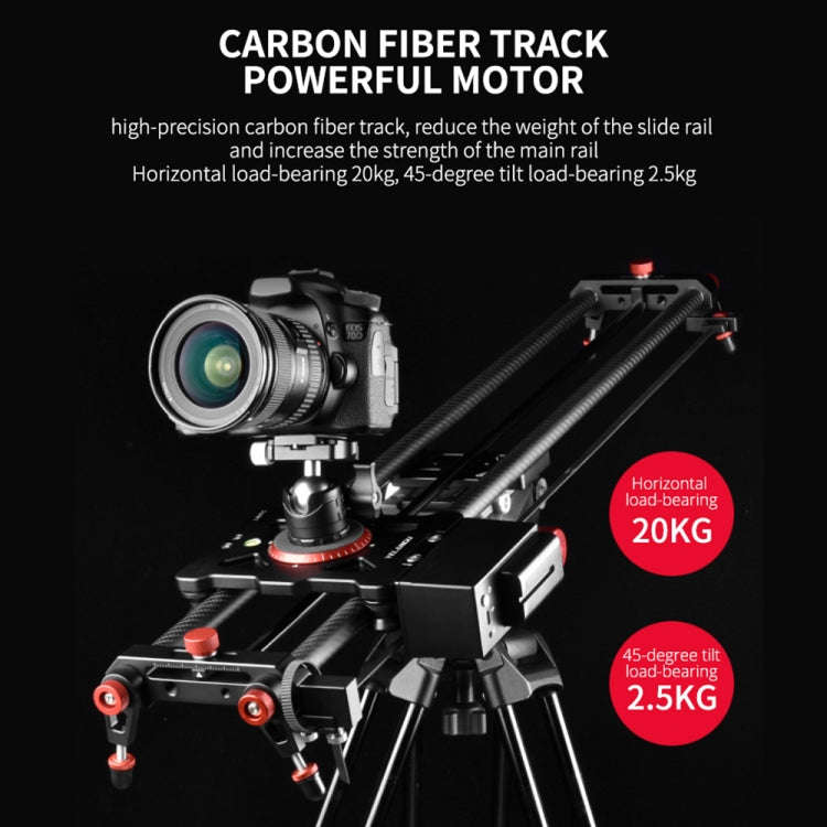 YELANGU L80TC 80cm Electrical Slide Rail Track with 2.4GHz Remote Control for SLR Cameras / Video...